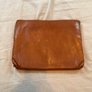 Madewell Genuine Leather Laptop Sleeve/Case